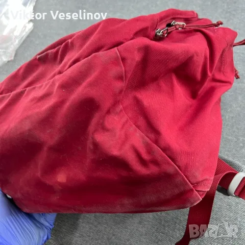 Fjallraven Raven 28 Туристическа Чанта Червена Планина Твърд Гръб, снимка 6 - Раници - 56215510