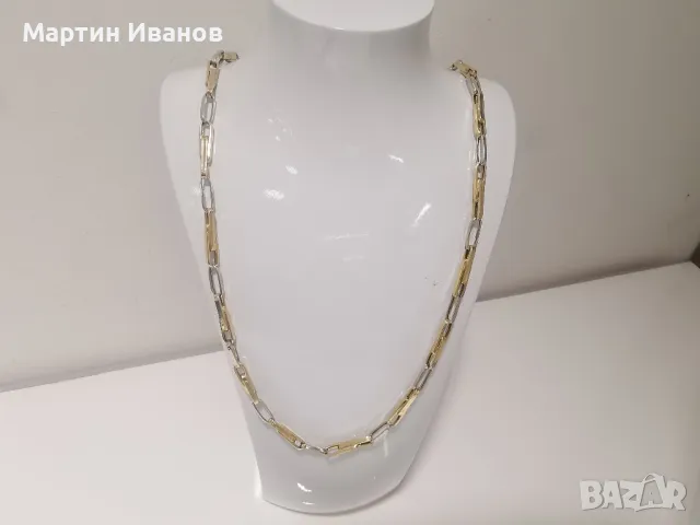 Златен синджир 7, снимка 2 - Колиета, медальони, синджири - 50021616