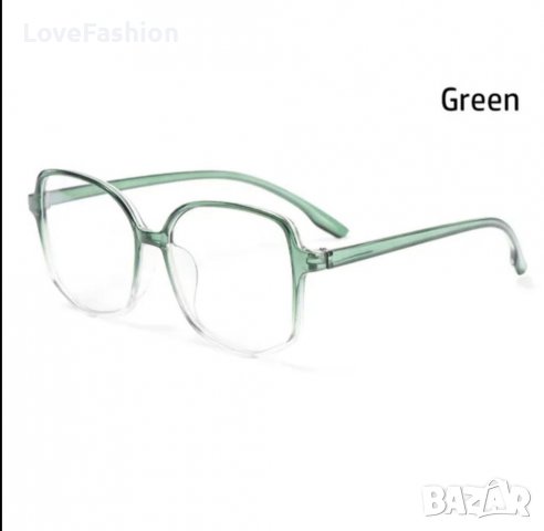 Рамки за очила зелени диоптрични или за компютър