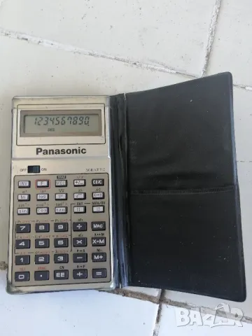 Ретро, научен калкулатор Panasonic JE-1433U, снимка 3 - Друга електроника - 47418589