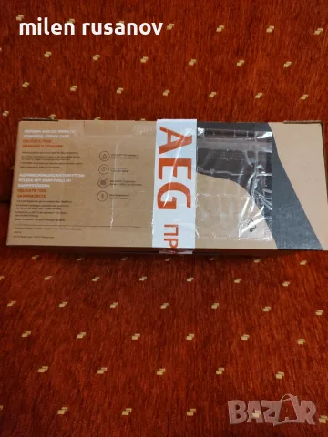 AEG – уред за гладене с пара, снимка 6 - Ютии - 56344728