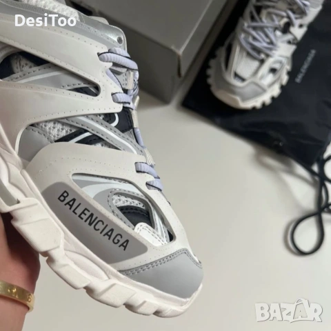 Balenciaga Track Sneaker "White/Grey/Silver"

, снимка 2 - Маратонки - 54348717