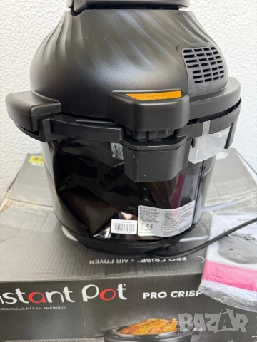 Мултикукър Instant Pot Pro Crisp + Air Fryer 11-в-1: 7.6L, EvenCrisp, 1500W Готвене Под Налягане!, снимка 5 - Мултикукъри - 54357836