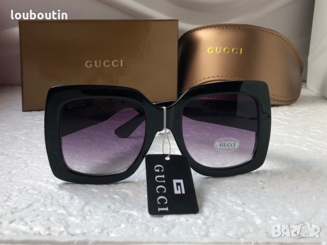 GUCCI GG 00836 с лого дамски слънчеви очила УВ 400, снимка 10 - Слънчеви и диоптрични очила - 34341076