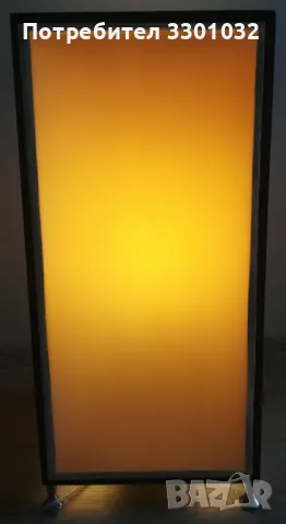 Стояща лампа,53 см,българско производство, снимка 3 - Настолни лампи - 47971171
