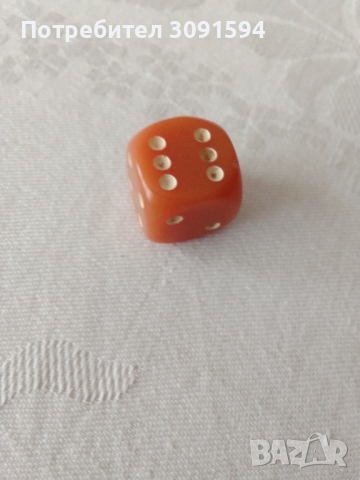    Старо бакелитово зарче за игра 5 грама -2 см