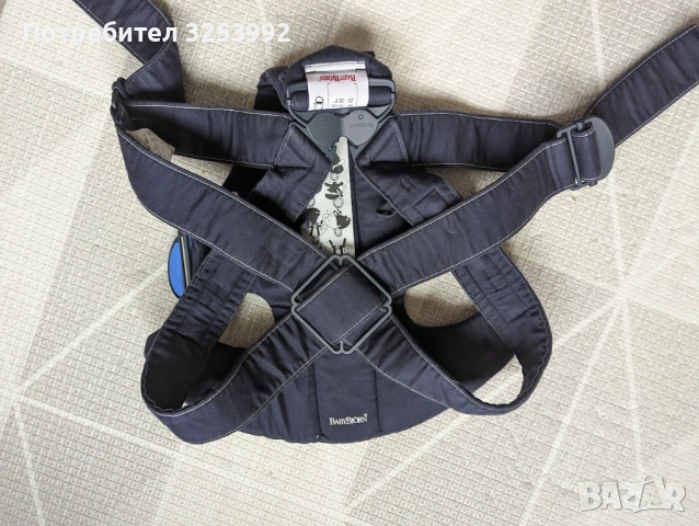 Ергономична раница за бебе BabyBjörn Carrier Mini / Кенгуру, снимка 2 - Кенгура и ранички - 54259570