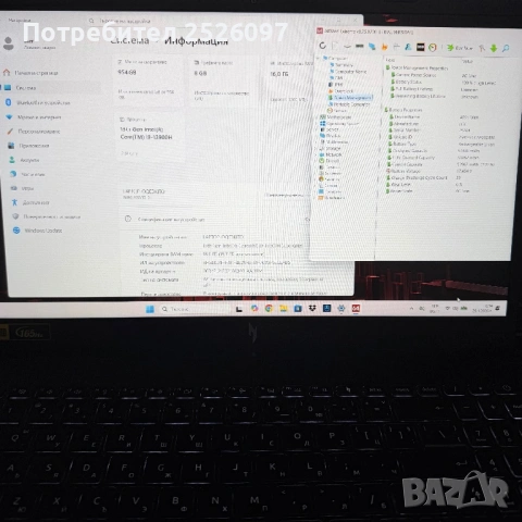 ACER Nitro V15/165Hz IPS/i9-13900H 24MB/RTX 4060 8GB/16GB DDR5/1TB/Гаранция, снимка 11 - Лаптопи за игри - 54214586