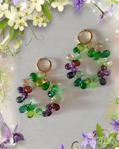 Обеци, снимка 2 - Обеци - 54165312