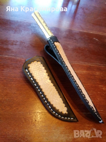 Кания от естествена кожа , снимка 5 - Други ценни предмети - 51564423