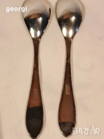 комплект от 6 посребрени лъжички за кафе    25/3, снимка 5 - Аксесоари за кухня - 50058949