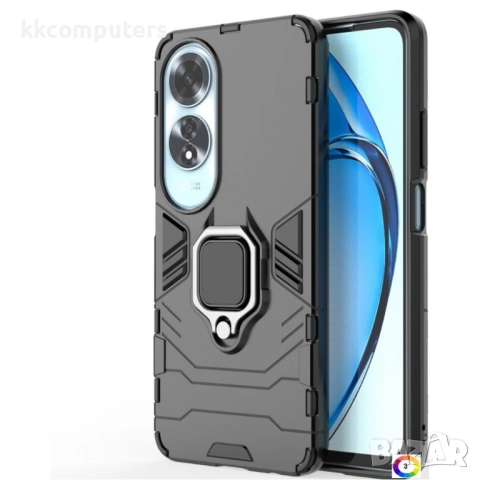 Oppo A60 4G Удароустойчив Ring Holder2 Калъф и Протектор, снимка 3 - Калъфи, кейсове - 52978460