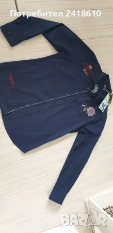 La Martina Italy Stretch Cotton Slim Fit Mens Size L  НОВО! ОРИГИНАЛ! МЪЖКА РИЗА!, снимка 12 - Ризи - 50023852