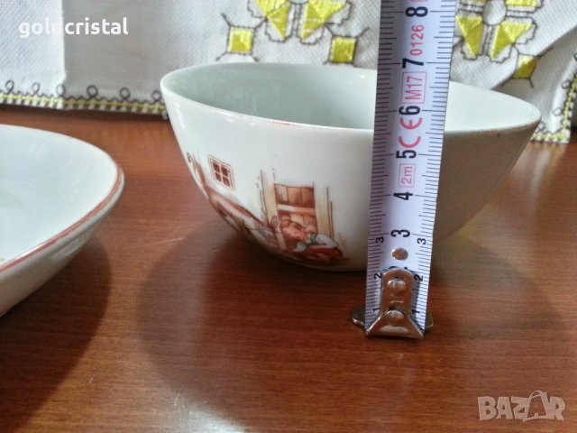 Стар български порцелан детски комплект , снимка 13 - Антикварни и старинни предмети - 40622023