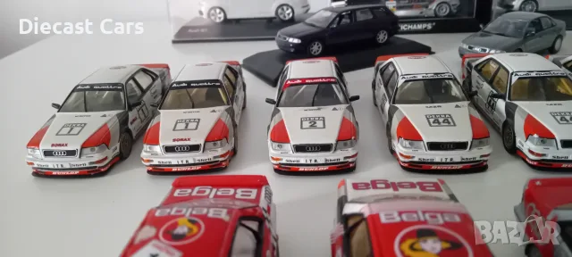 Audi V9 Quattro, DTM Audi A4, A3  1:43 Minichamps , снимка 6 - Колекции - 56317226