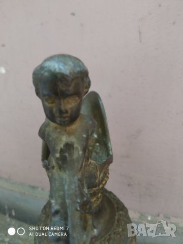 стар бароков свещник, снимка 6 - Антикварни и старинни предмети - 33861175