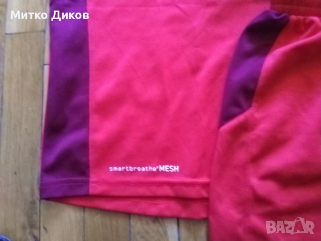 Детски футболен екип на ЦСКА София Ушлспорт от 70-годишнината-№2 подписан Ст. Манолев-размер-128см, снимка 3 - Футбол - 38038605