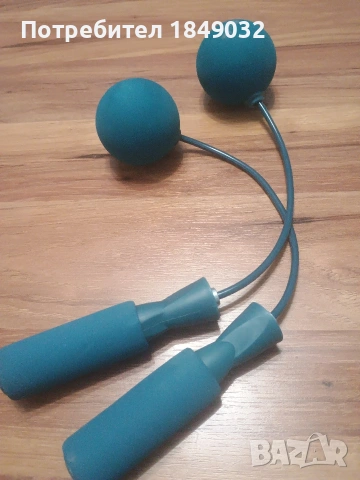 въже за скачане с топки