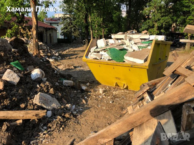 Доставка на контейнери за боклук в Плевен и селата под наем - Хамали, снимка 6 - Кърти, чисти, извозва - 34515599