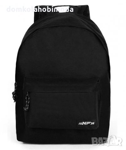 Раница с една преграда и един джоб, С Меки презрамки, 30x12x44 см 