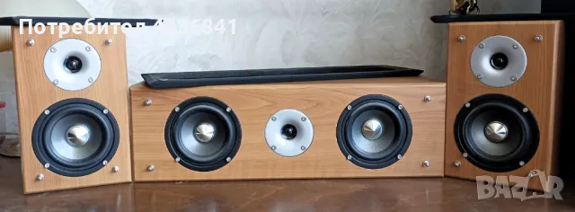 Тонколони Pure Acoustics EX 650S,  център+2, снимка 2 - Тонколони - 49667122
