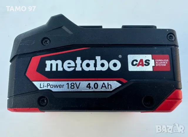 Metabo 18V 4.0Ah - Акумулаторна батерия неразличима от нова 2024г, снимка 2 - Други инструменти - 48723921