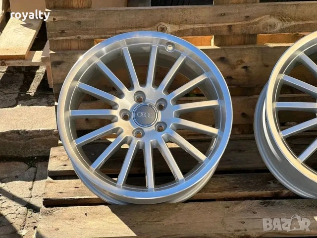 5х112 18 Цола Джанти OEM Audi A4 S4 Оригинални 5x112 чисто нови ЕТ 47 J 8, снимка 2 - Аксесоари и консумативи - 52932867