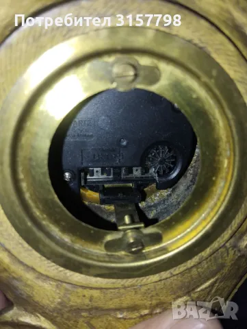 Настолен часовник рококо, снимка 7 - Антикварни и старинни предмети - 48080141