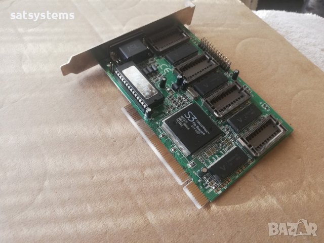 Видео карта S3 Super Virge/DX S3 VGDX 4MB PCI, снимка 4 - Видеокарти - 36962753