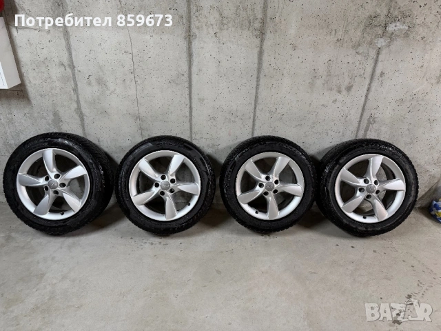 Джанти с гуми Pirelli 225/55 R17 за Audi A6 C7