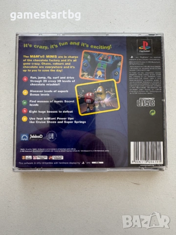 M&M's Shell Shocked за PS1, снимка 2 - Игри за PlayStation - 54256316