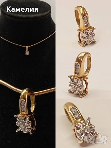 Руско злато, снимка 2 - Колиета, медальони, синджири - 53150043