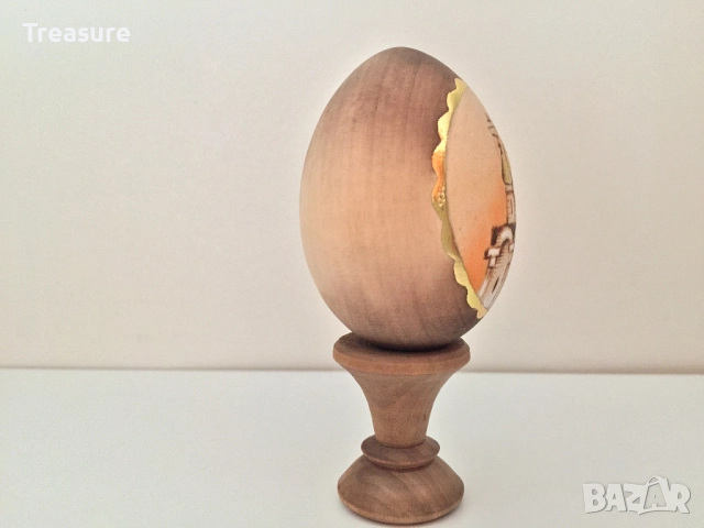 Великденско яйце, дървено №2 - храм, снимка 8 - Декорация за дома - 38194632