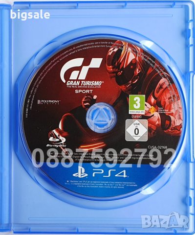 Gran Turismo Sport PS4 Playstation 4 PS5 Плейстейшън 5 диск игра коли, снимка 3 - Игри за PlayStation - 31497156
