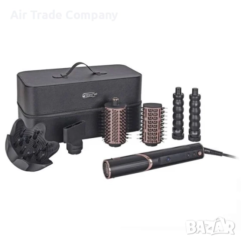 Маша за коса Shark Ninja Flex Style, 5-в-1 Air Styler и Сешоар – HD446EU, Черен, снимка 2 - Маши за коса - 51687434