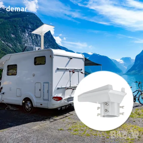 Монтажен комплект EDUP HOME Starlink Mini Pipe Adapter, Pole Mount за Mini Dish 1.22-1.77'', снимка 6 - Друга електроника - 48851248