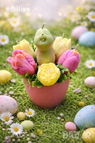 Ръчно изработени свещи , снимка 3 - Декорация за дома - 54009224