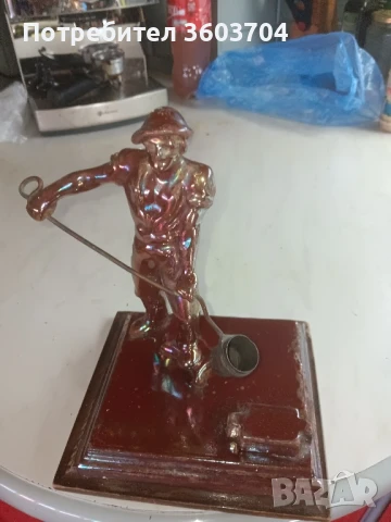 стара статуетка, снимка 4 - Антикварни и старинни предмети - 51088482