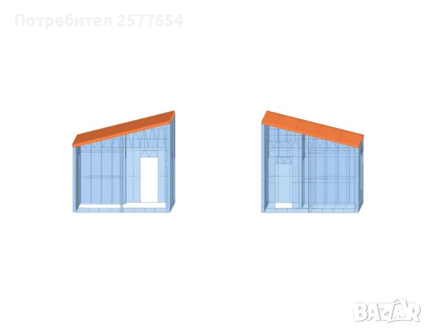 Къща,Бунгало,Преместваема къща,Сглобяеми къщи,Модулни,Жилищни-81м², снимка 2 - Строителни материали - 44175912