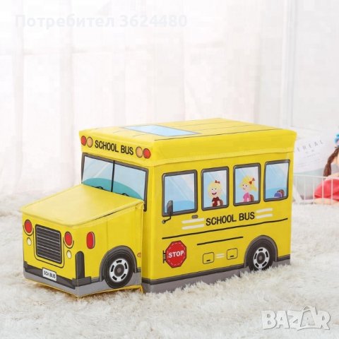 Кош за играчки - сгъваема кутия табуретка, снимка 16 - Други - 39994704