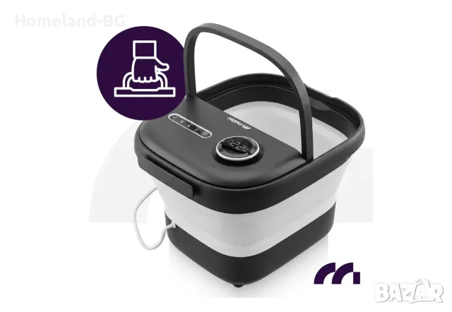 Сгъваем масажор за крака с хидромасажна вана MalTec PRO Hydro500WS , снимка 7 - Масажори - 55873760