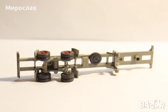 WIKING ? HERPA? H0 1/87 РЕМАРКЕ КАМИОН МОДЕЛ ТИР, снимка 4 - Колекции - 53200869