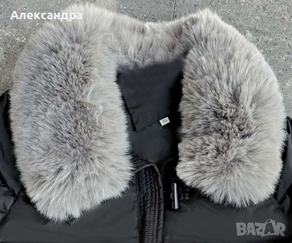 Ново дамско зимно яке с пухена яка , снимка 9 - Якета - 52641893