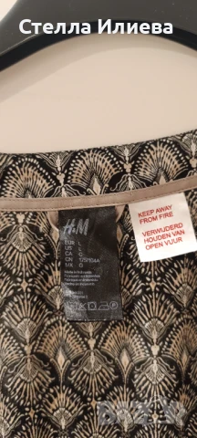 Сатенен халат H&M, снимка 2 - Нощници - 50802394