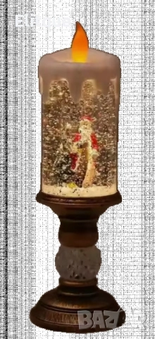 Коледна LED свещ, снимка 3 - Декорация за дома - 52545462