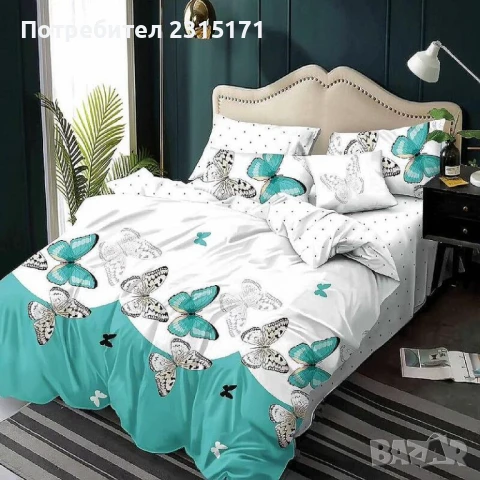 Двулицев спален комплект, снимка 4 - Спално бельо - 51311066