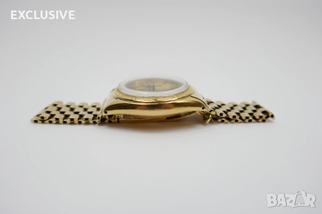 Rolex 18k gold, верижка - 9k gold, снимка 5 - Мъжки - 54184389