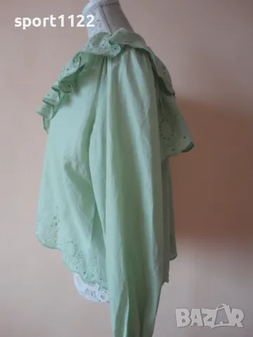 100% памук/S-M/дамска блуза, снимка 7 - Блузи с дълъг ръкав и пуловери - 49261679