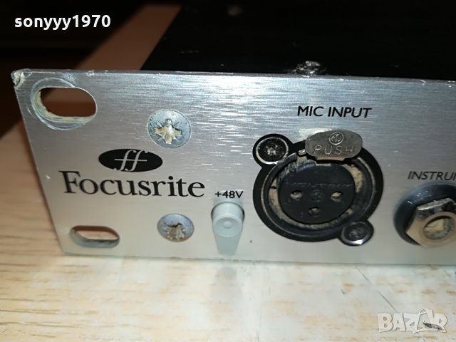 FOCUSRITE PLATINUM TRAK MASTER 0208211212, снимка 3 - Ресийвъри, усилватели, смесителни пултове - 33695510