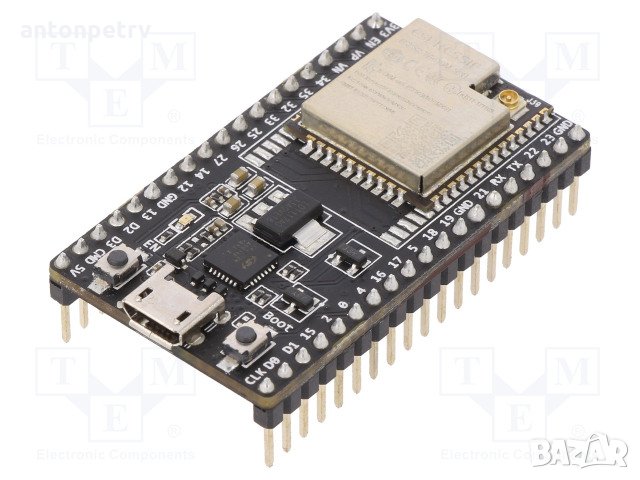 Развойна платка ESP32-WROOM-32D ESP-32 Bluetooth WIFI, снимка 2 - Друга електроника - 31176983